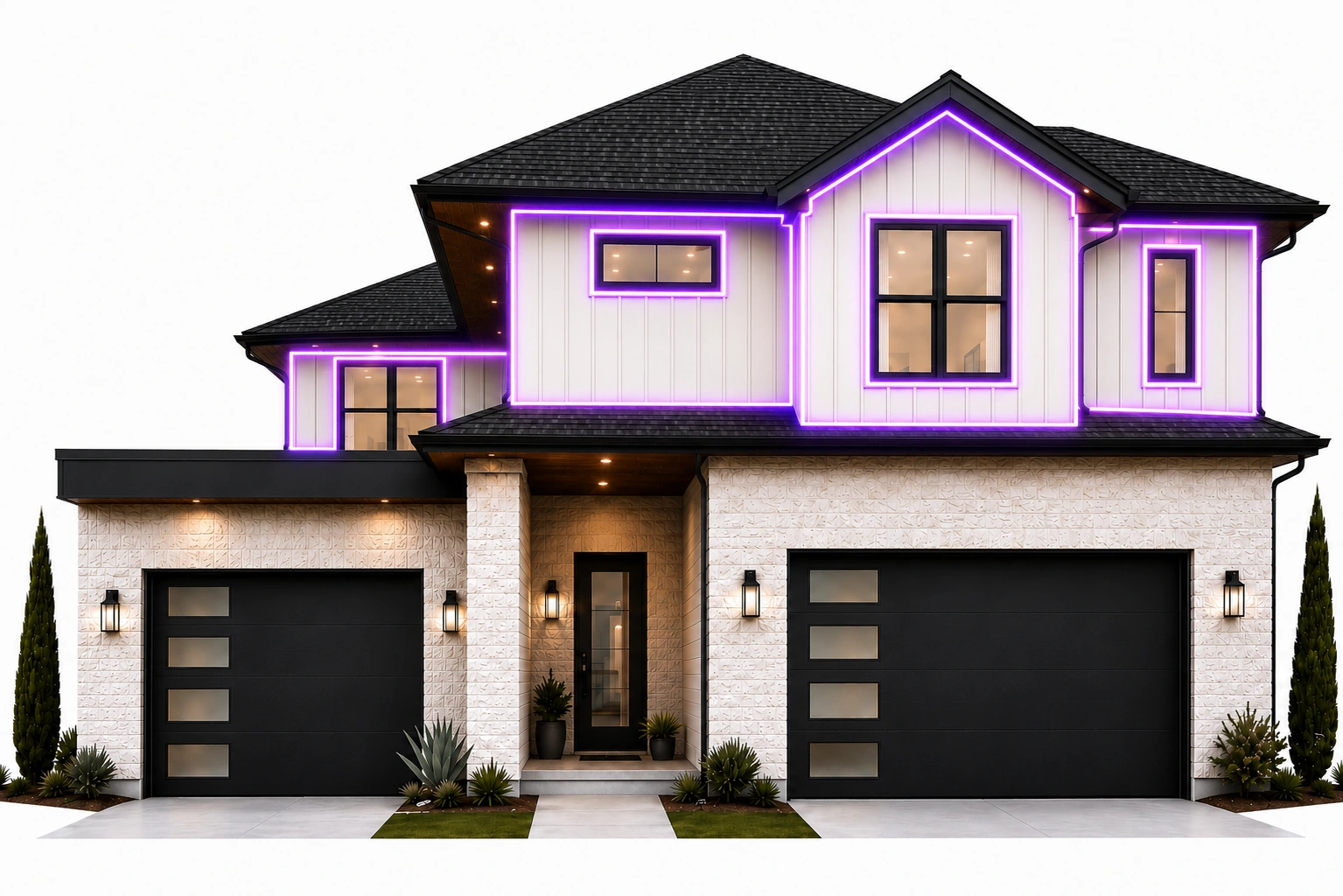 Locked Roofing siding exterior system